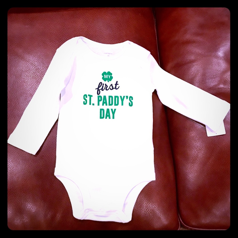 St.  Paddy’s Day One Piece- 9 Months